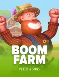 boom farm slot logo
